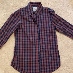 XS Tuckernuck The Shirt tartan plaid button down